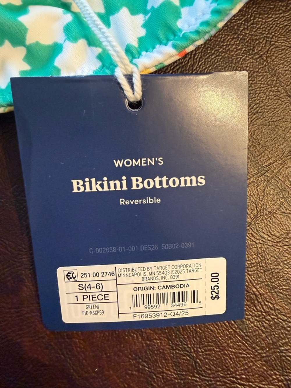 NWT Roller Rabbit | Target Reversible Bikini - Picture 3 of 4